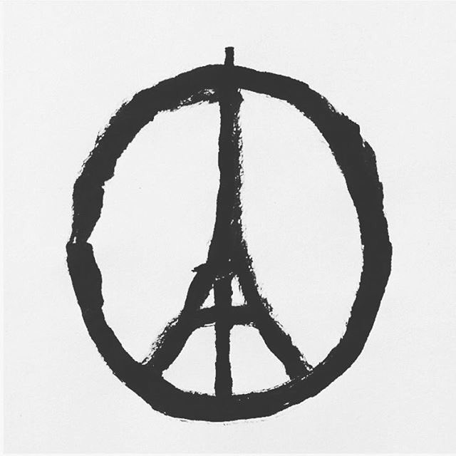 Spread love, stop violence #prayforparis