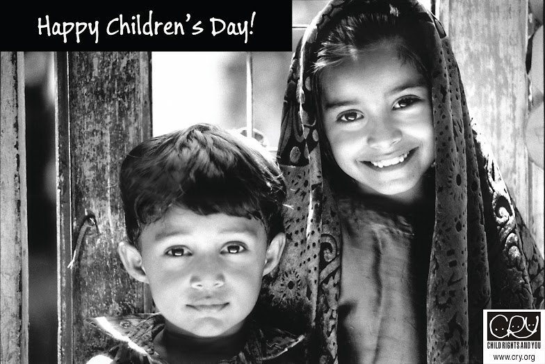 On behalf of the #CRY team - Happy Children's Day! #Nov14 #CelebrateChildhood #ChildrensDay