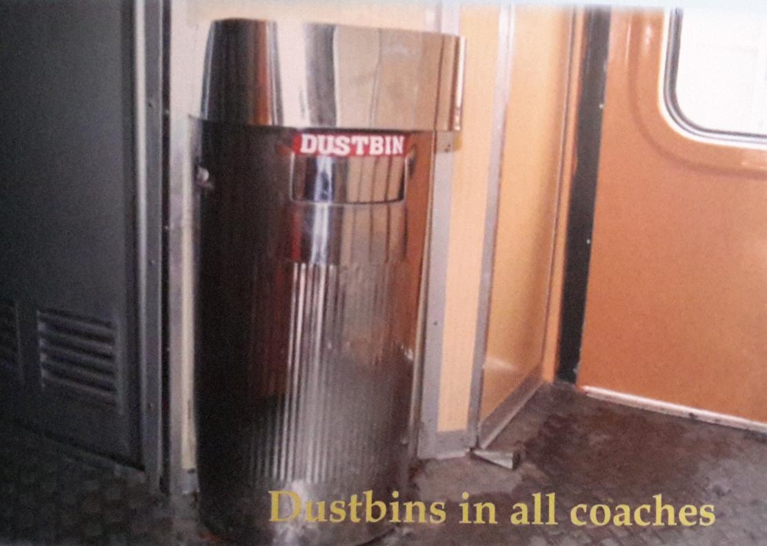 RailMinIndia's tweet photo. Quality of life in Journey◇key area of concern of @sureshpprabhu ! DUSTBIN in all new coaches &amp; retrofitment in old. https://t.co/JvkhzK7r5T