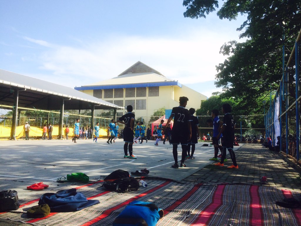 dcuphimasi's tweet photo. Tampak pemain dari D3 Sistem Informasi dan D3 Pariwisata sedang mempersiapkan diri untuk next game https://t.co/5SsVznxjxA