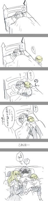 落書き。父上好きなフォイ家漫画。
ナル「だから、お隣で一緒に寝ましょうか?」 