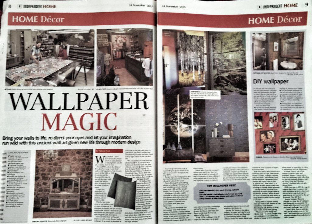AllisonFoat's tweet photo. My #wallpaper feature is in today's @TheWeekendArgus #decor #interiors #homedecor #walltattoos #surfacedesign πΈ https://t.co/RtXAmaX74i
