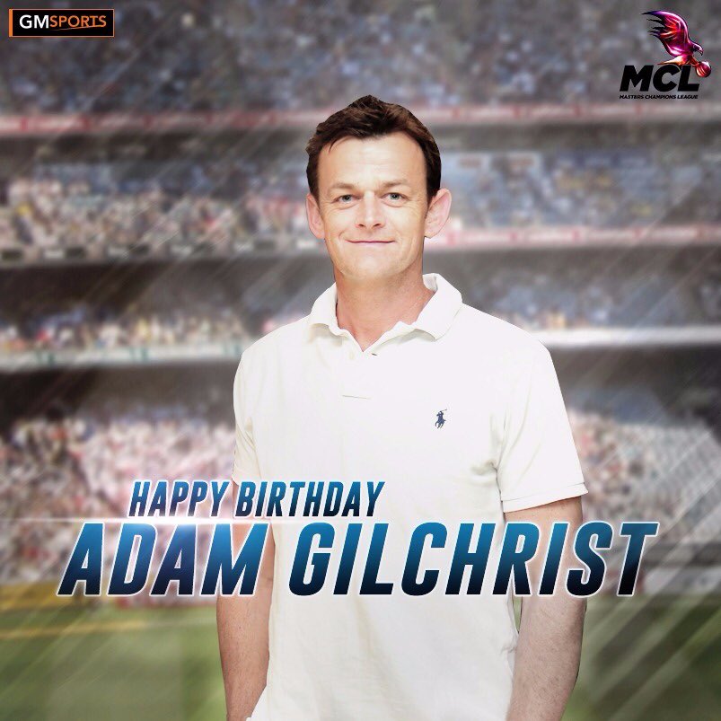 And join us in wishing the iconic cricketer Adam Gilchrist, a very Happy Birthday!  