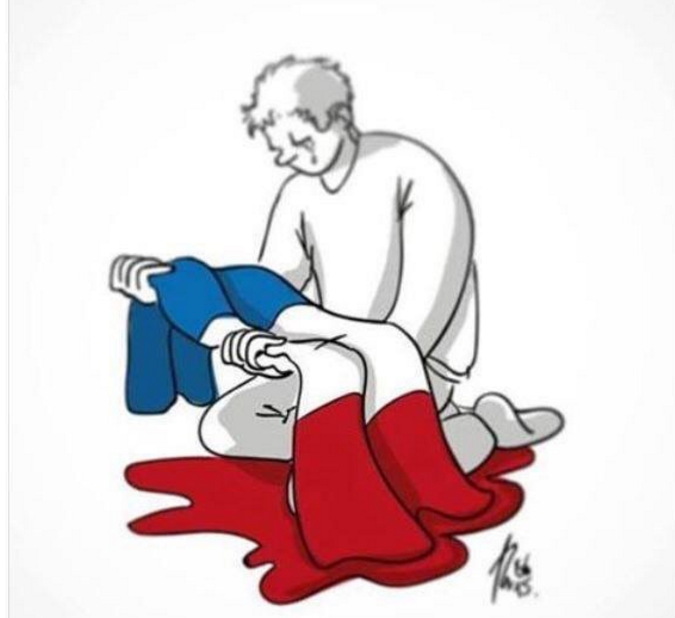 lecio13002's tweet image. La France est blessée mais les chacals ne la dévoreront pas! VIVE MON PAYS... ! #JeSuisFrancais