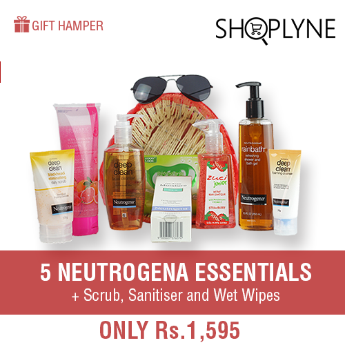 ShopLyneSocial's tweet photo. #Neutrogena hamper + FREE sunglasses for Rs. 1,595 ONLY! Only some left! Get it at https://t.co/T8uiacWF6o #ShopLyne https://t.co/y6lOp1jLWG