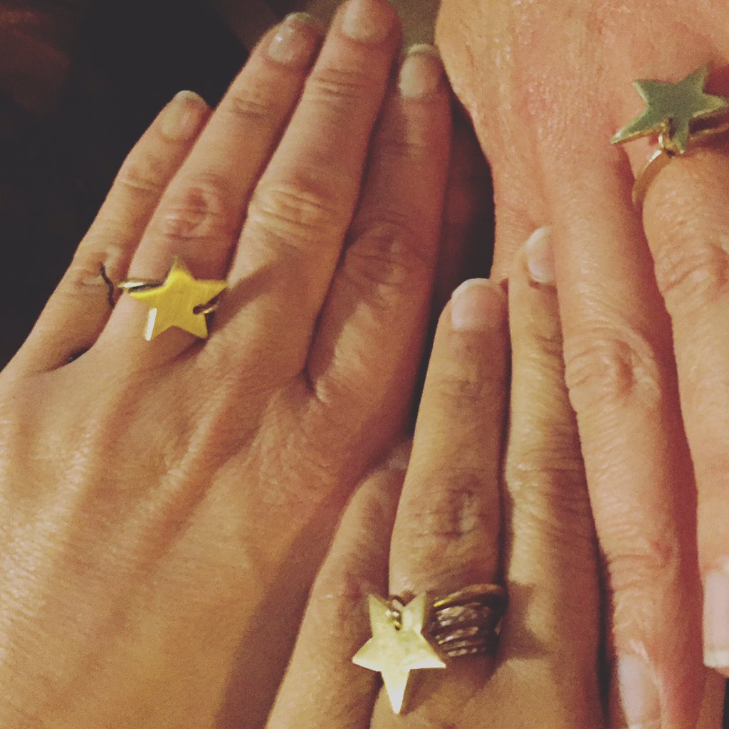 SafiaMinney's tweet photo. Friends UNITE to change Fashion. @PeopleTree X Sam Uhbi STAR handmade rings from Kenya #ethicalfashion @PeopleTreeJP https://t.co/T570awcSMZ