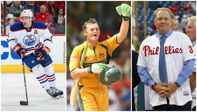 HAPPY BIRTHDAY to , Curt Schilling, Taylor Hall  
