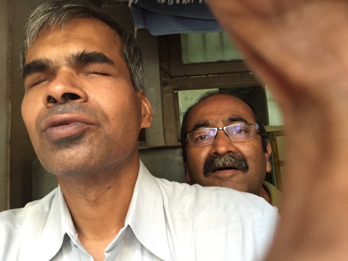 BlindWithCamera's tweet image. Here is selfy taken by born blind Ketan Kothari, my old friend who said "photography is not for me" now willing ....
