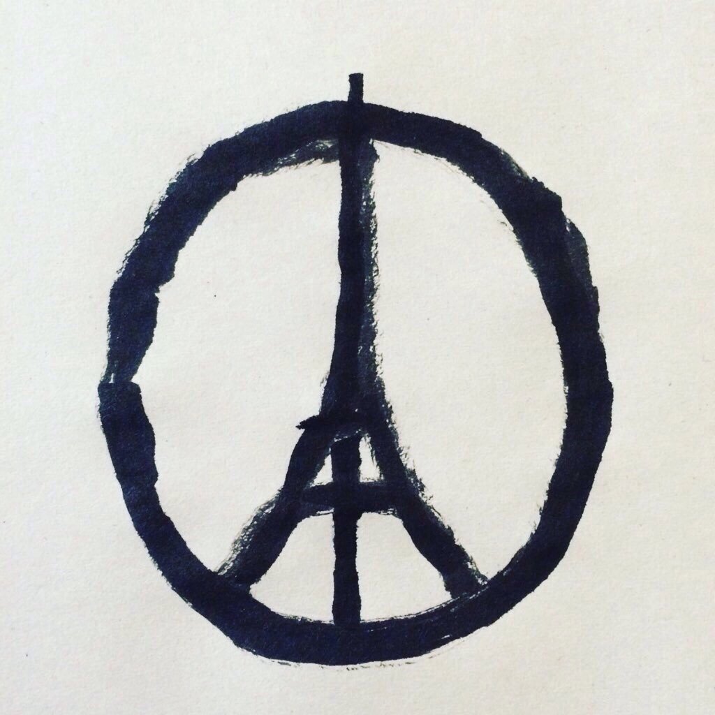 Aucune envie de croire les infos ce matin. Impensable. Mes pensées vont aux Parisiens.