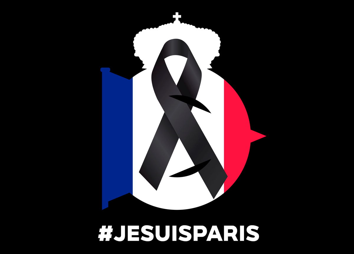 Enviamos toda a nosa forza ás vítimas dos atentados de Francia #JESUISPARIS