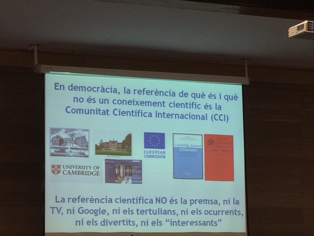La investigación científica  mejora la educación en nuestro país, debemos acudir a evidencias científicas <a href="/R_Flecha/">Ramón Flecha</a>