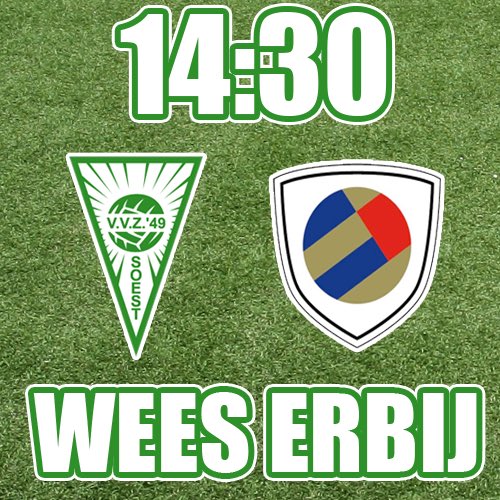 stand49's tweet photo. MATCHDAY: VVZ '49 - FC Breukelen om 14:30. Wees erbij! https://t.co/9KLCykaLEl