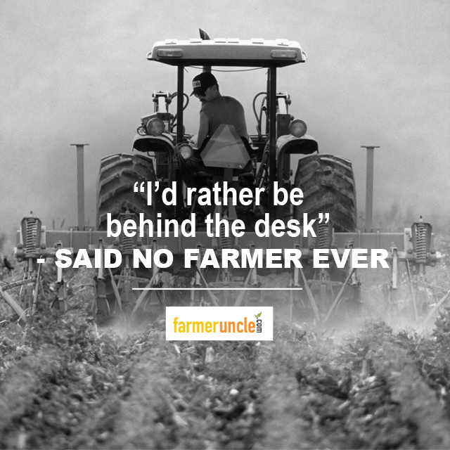 farmer_uncle's tweet photo. Farmers love being a farmer.
#farmerforlife #farmfresh #qotd https://t.co/xbGLOrgLNG