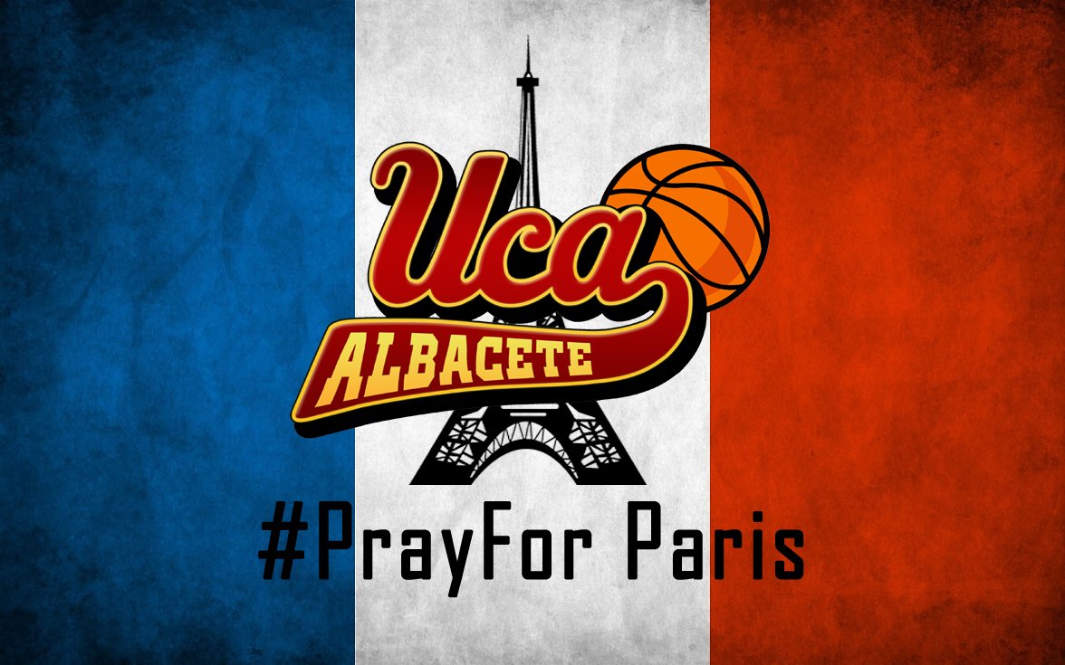 ucacb's tweet photo. Durante el día de hoy habrá minuto de silencio en memoria de las víctimas de los atentados terroristas #PrayForParís https://t.co/6zL3pVjjI7