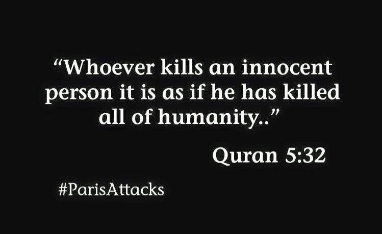Be sure we do not tar all with the same brush. Pray for humanity &amp; peace #PrayforParis