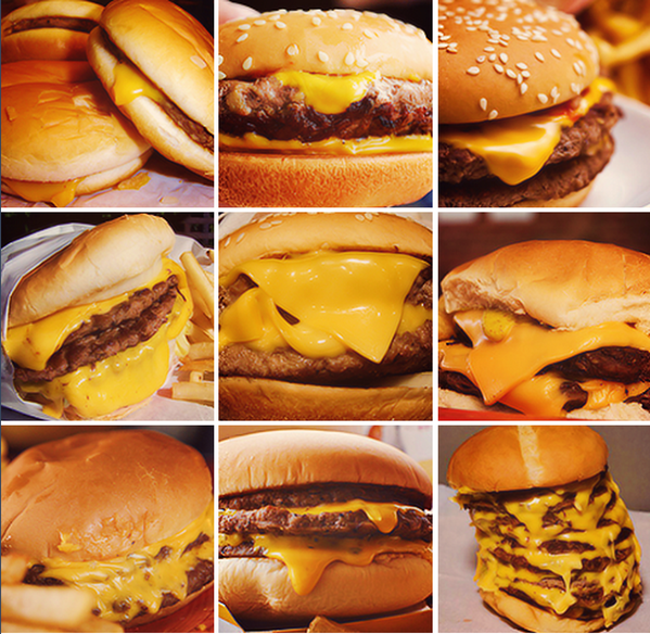 FoodSeIfie's tweet photo. Mother of all cheeseburgers https://t.co/DDVxOLcqae