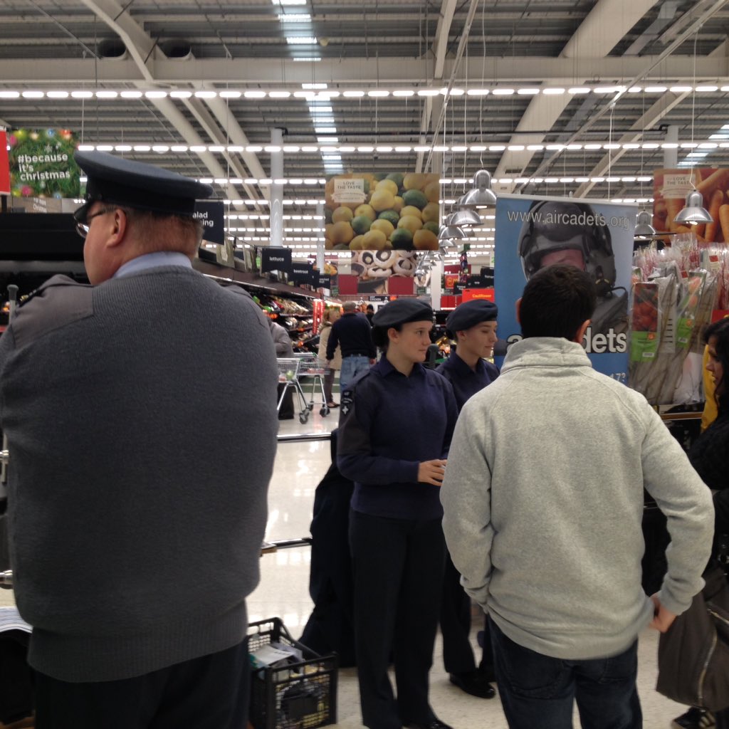 Community Champion on Twitter "Sea cadets bag packing at ASDA 