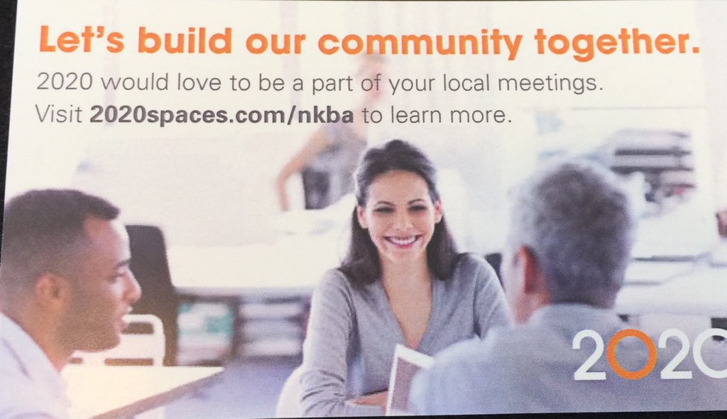 <a href="/thenkba/">The NKBA</a> thanks <a href="/2020spaces/">2020</a> for building the K&amp;B community with us  <a href="/johnkmorgan/">John K Morgan</a> @NKBAJen <a href="/ktchndsgnr/">Maria Stapperfenne</a>