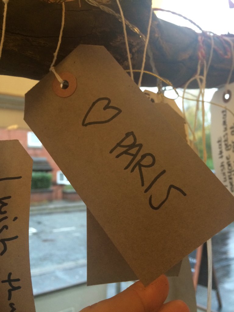 Such an important #MakeAWish #Paris <a href="/FrancisHouseCH/">Francis House</a> #local #JustGiving #Charity pop in and make a 50p donation!