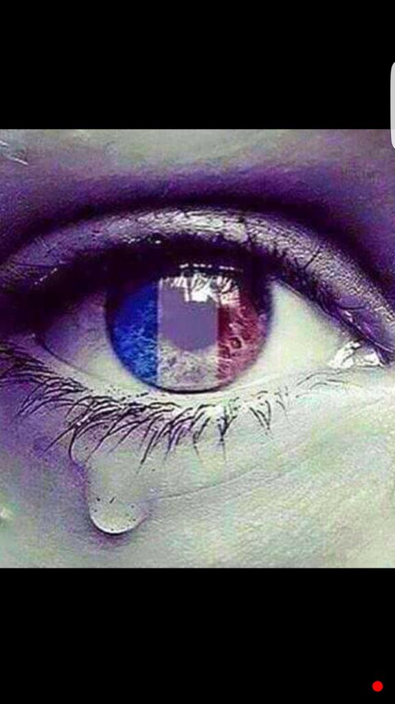 ZPadfield's tweet photo. So, so sad. What is this world coming to? #prayforparis https://t.co/4BwfdEFaYE