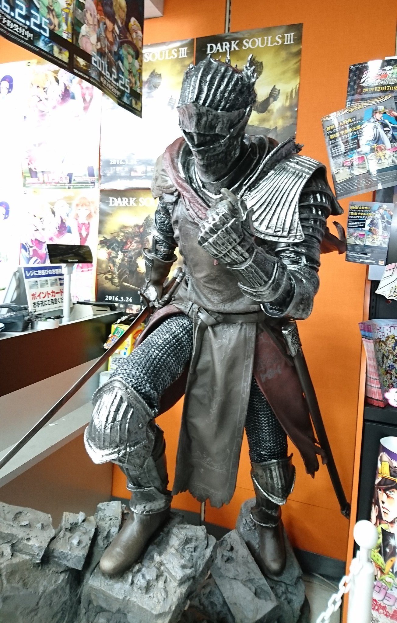 新品未開封品 ダークソウル × TORCH TORCH 銀猫の指輪 23号 ダーク