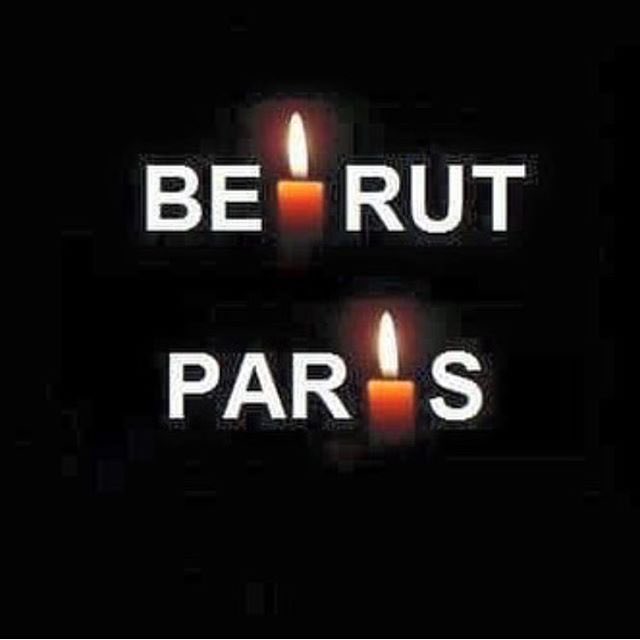 nadimhabayeb's tweet photo. First Beirut then Paris...appalling and disgusting! #Pray4Paris #Pray4Beirut #Pray4TheWorld https://t.co/8FKwHCeyi7