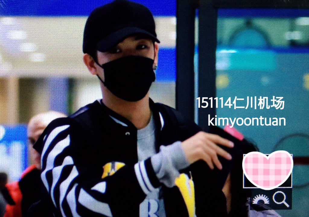 kimyoontuan's tweet photo. 【preview②】151114New zealand👉인천국제공항 입국 #CROSSGENE #Takuya #크로스진 #타쿠야 I know u go 👉this way https://t.co/iwuPqxB0e0