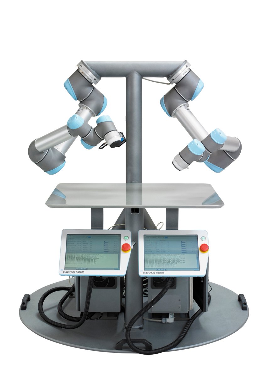 PMS_Germany's tweet photo. UR3 v @Universal_Robot - Stand B51/3.1 #formnext15 @PMS_Germany  #Automatisierung #generative #Fertigung #3dprinting https://t.co/yuHm4JQ4Qn