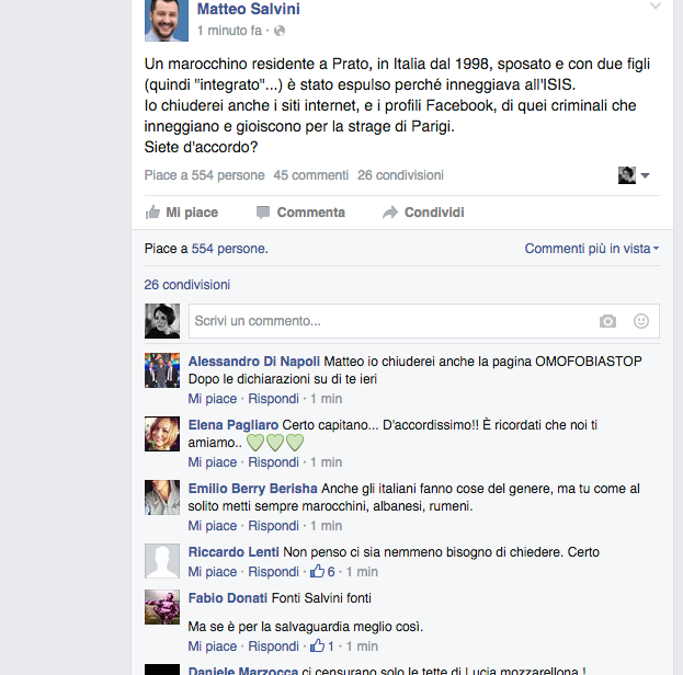 Apevola's tweet photo. Io comincerei col chiudere il suo di profilo. #sciacalli  #salvini https://t.co/nY5x8debmT