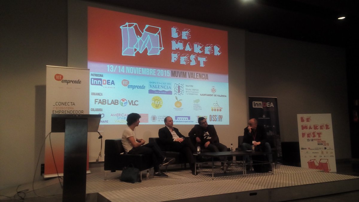 joangandiaoltra's tweet photo. Excelente analisis en @BeMakerFest con @mmtoran JMonzón @exovite @leslabay #RESETdesign y AFabregas @weareabuilders https://t.co/1NlQQRPAeH