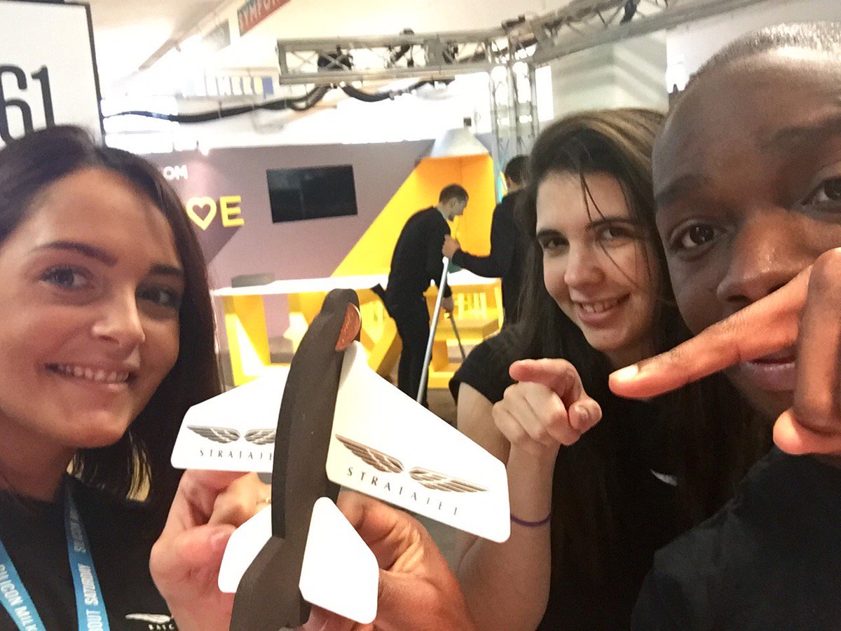 Stratajet's tweet photo. Take a selfie with our foam planes at @milkroundabout Best one wins a personalised Stratajet t-shirt #SMR10 https://t.co/v4LB2fhM7g