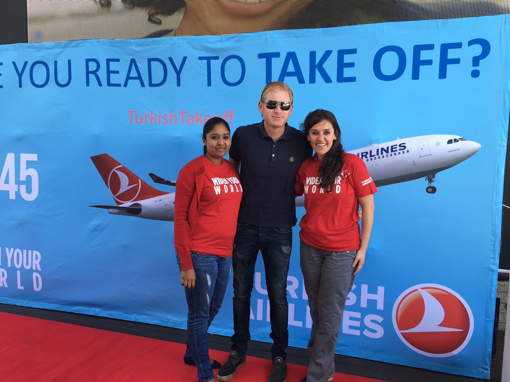 Gavin_Etheridge's tweet photo. 1 hour to go! Three lucky people about to Widen their World! #TurkishTakeOff https://t.co/I4NvrkSx7I