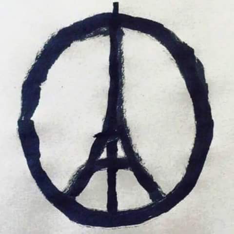 MediaMur_'s tweet photo. Estamos con París.  #prayforparis https://t.co/9DRlf4M23x