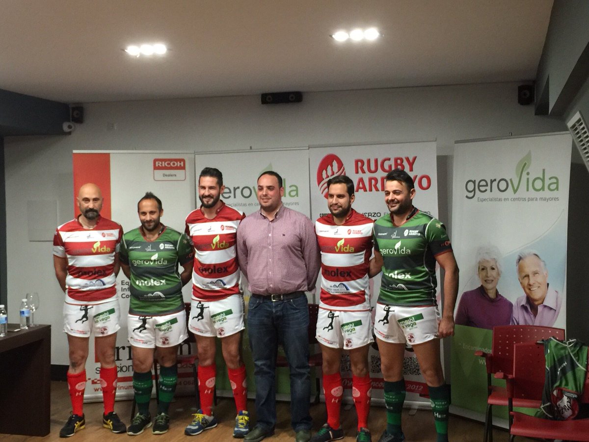 Presentación de la nueva equipación en @GeroVida, Patrocinador Oficial