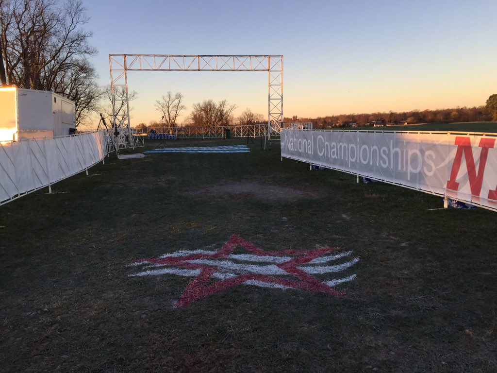 Good morning club runners! The 10th annual #NIRCAnats is ready for you with a beautiful Kentucky day.