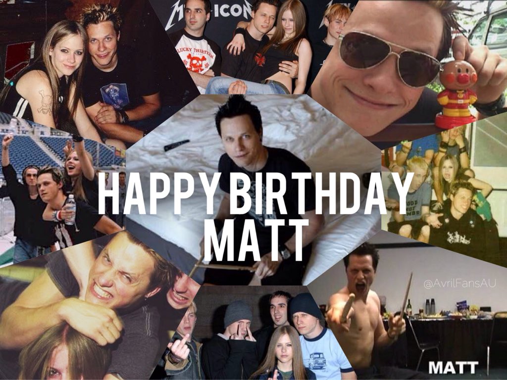 \" Happy Birthday to the best drummer, Matt Brann! Nem lembrava q hoje é aniversário do Matt