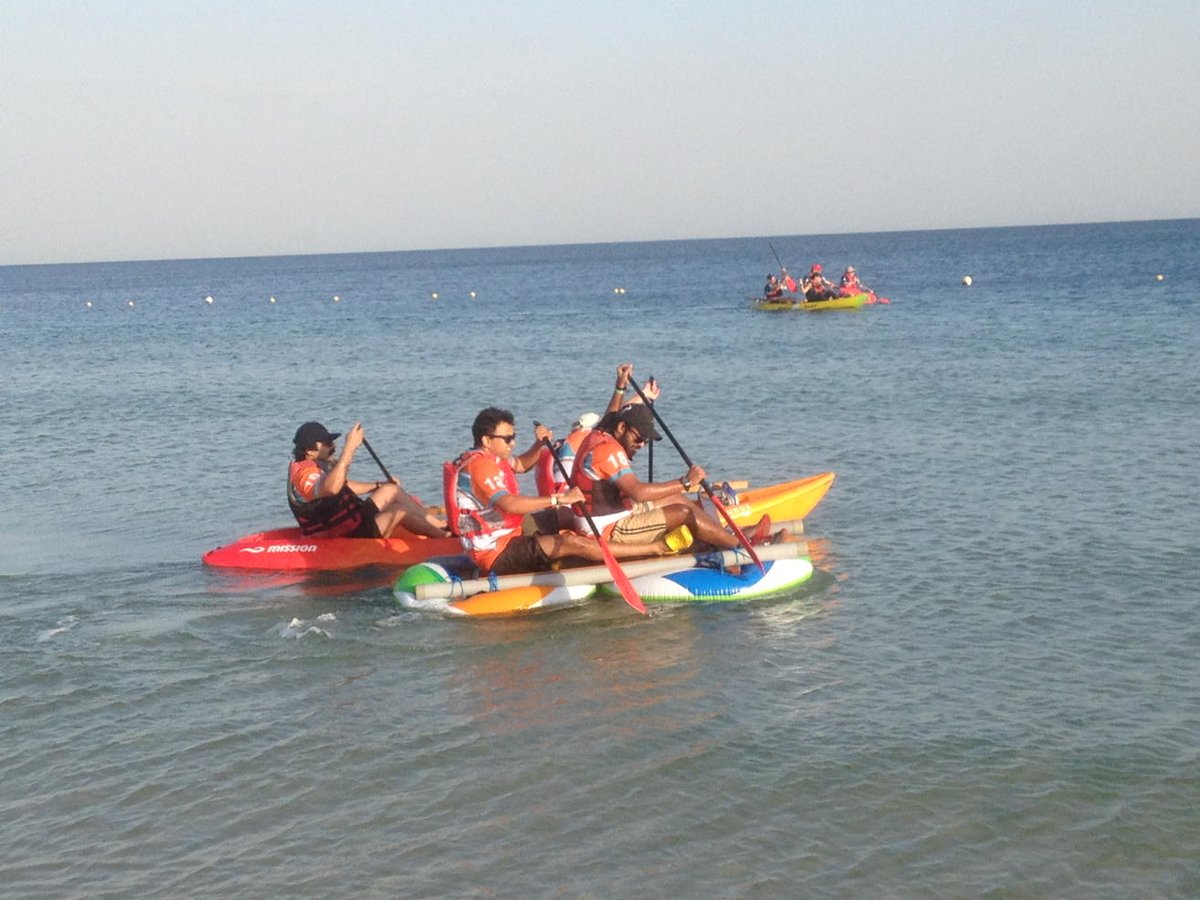 MOQPChallenge's tweet photo. Team 18 The Invincibles, pushing hard on the water in Stage 2 #MOQP #diabetes https://t.co/A97wBdJp3w