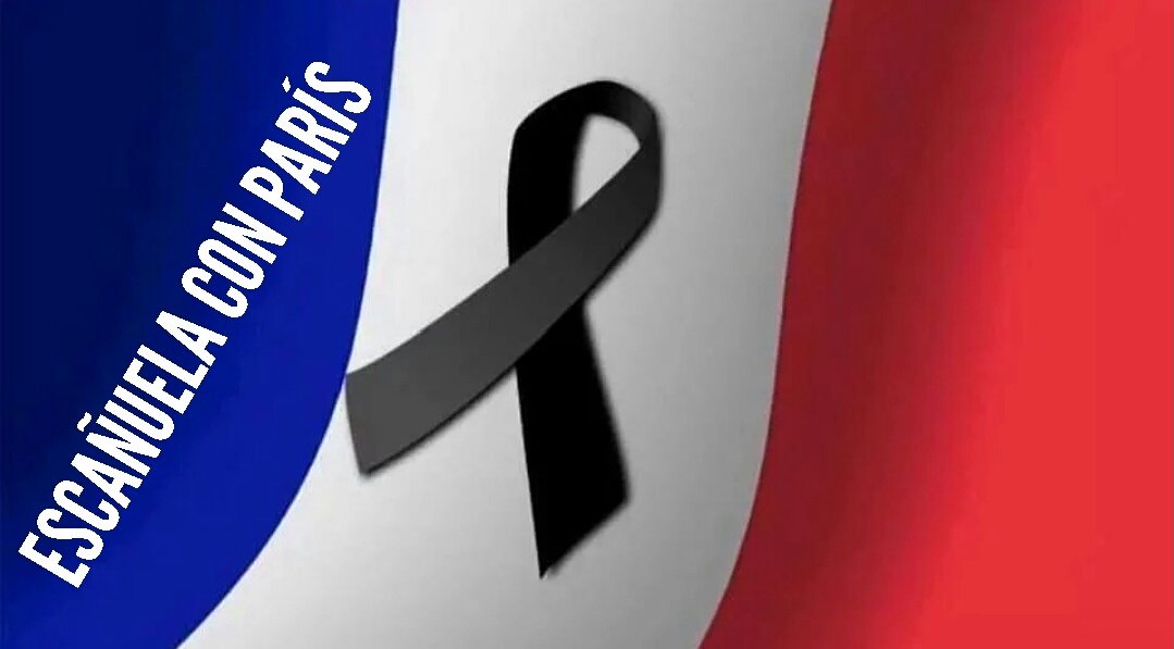 AytoEscanuela's tweet photo. Nuestro más sincero pésame a los familiares de los que han sufrido el atentado y nuestro rechazo al #AtaqueEnParis https://t.co/KN1IvegAIk