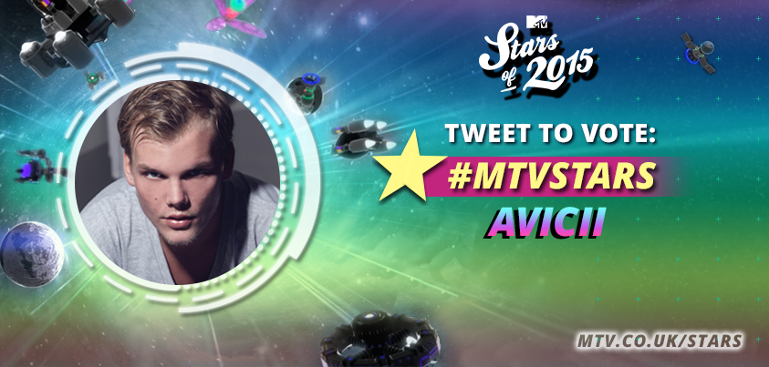 MTVMusicUK's tweet photo. Heeey @Avicii! https://t.co/1hbb1gB5GH 

Vote #MTVStars Avicii https://t.co/1Ex8RbvRAU