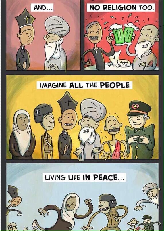 MejoresTwits's tweet photo. Imagine...#TodosSomosParis 
#PrayForPeace https://t.co/orG3dwLmnn