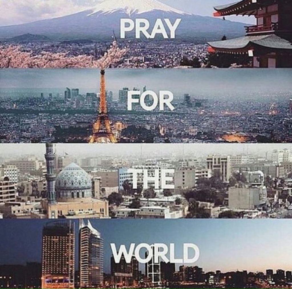 ACMRomagnoli's tweet photo. It's time for everyone to wake up and start thinking was going on with the world ... #PrayForTheWorld https://t.co/lyuin8mc3F