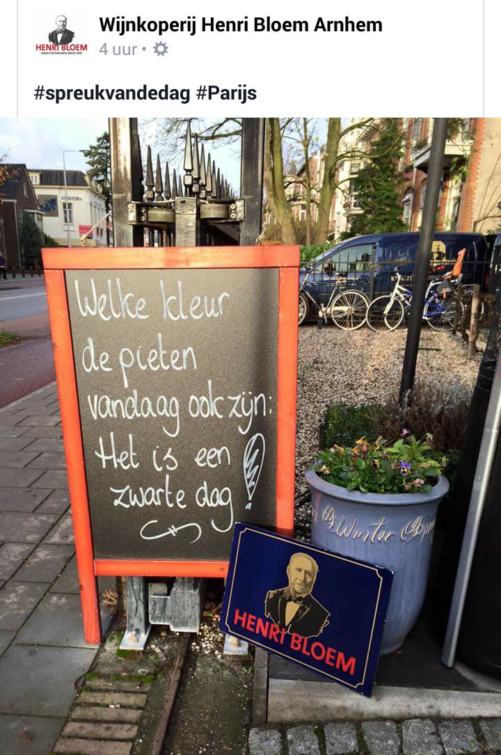 Michelle3011's tweet photo. Zo is het maar net! #Parijs #Sint2015 https://t.co/1UXpdMrPLY