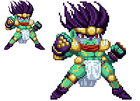 秘伝のタレ در توییتر お題 星 必殺技 ドット絵おじさんの深夜の真剣お絵描き60分一本勝負 空条承太郎の必殺技 なスタープラチナぷち T Co Kskbttkfj3