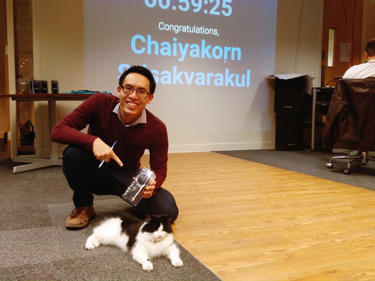 OfficialUnitu's tweet photo. Congratulations to @WinChaiyakorn, our latest random giveaway winner at #unituhack! Enjoy your prize! https://t.co/jByrIs9Pmf