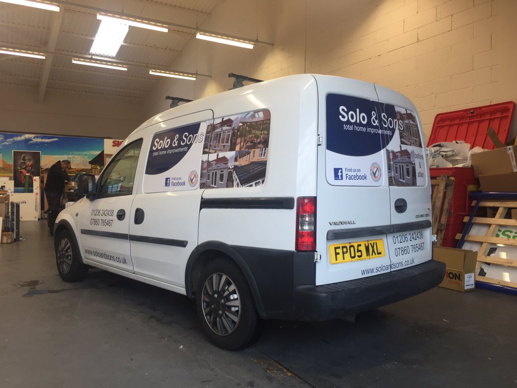 KCSignsUK's tweet image. #van week @SignaceLtd #advertising #vinyl #vion #vehiclegraphics #Colchester #beseen #topjobs #busyboys #