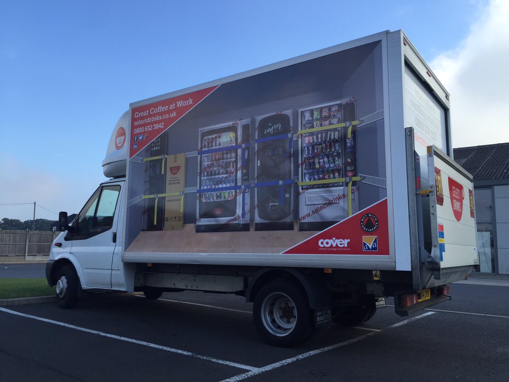 KCSignsUK's tweet image. #ford #Luton #van for @SelectDrinks @SignaceLtd @William_Smiths #advertising #beseen #Colchester #vehiclegraphics
