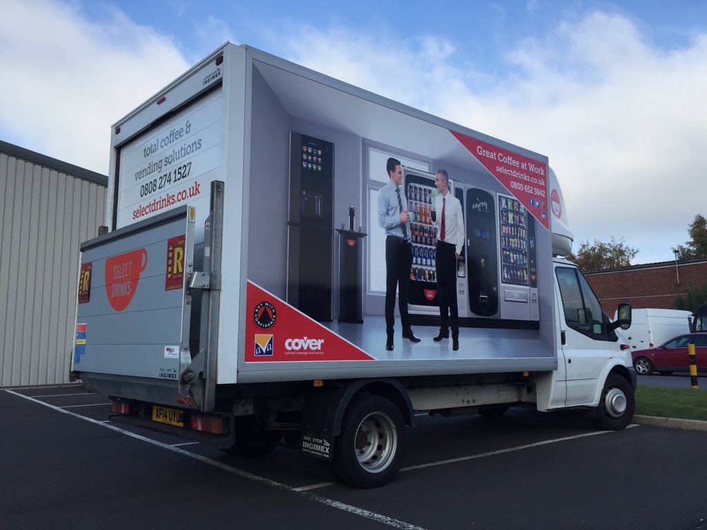 KCSignsUK's tweet image. #ford #Luton #van for @SelectDrinks @SignaceLtd @William_Smiths #advertising #beseen #Colchester #vehiclegraphics