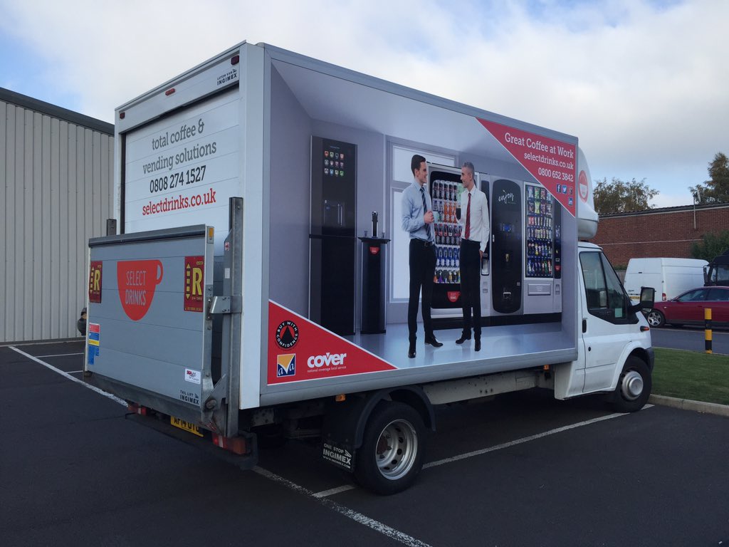 KCSignsUK's tweet image. #ford #Luton #van for @SelectDrinks @SignaceLtd @William_Smiths #advertising #beseen #Colchester #vehiclegraphics