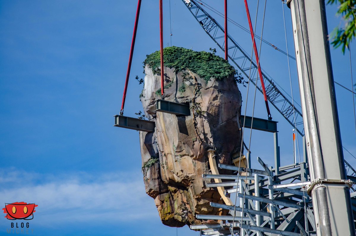 Blog_Mickey's tweet photo. We took a look at the #FloatingMountain this morning and got some detailed pictures - https://t.co/lmvc5Aj3PF https://t.co/v01cKz1CCh