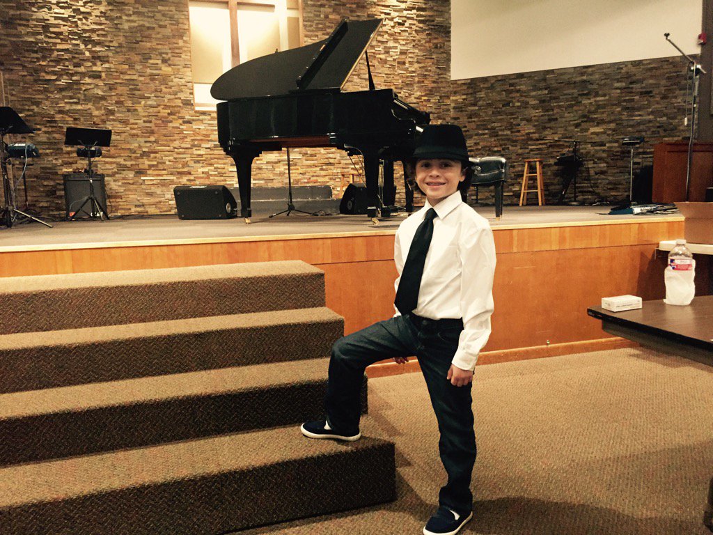 elhoyle's tweet photo. Jazz man getting ready for competition. https://t.co/Jg3QadfiVK